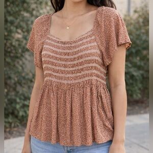SO Floral Boho Top